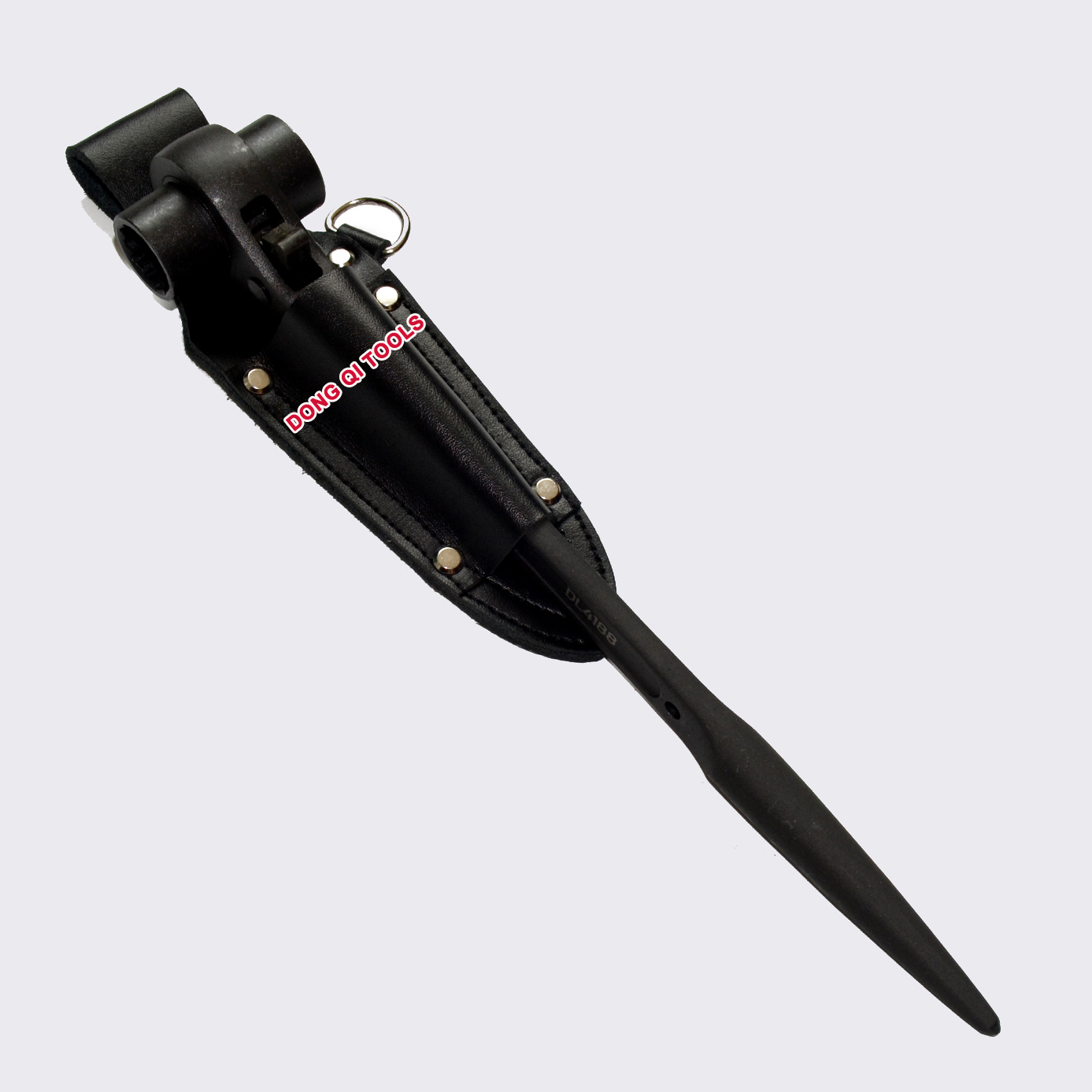 Scaffold Ratchet Podger Wrench/Spanner Tool Belt Black Leather Cover