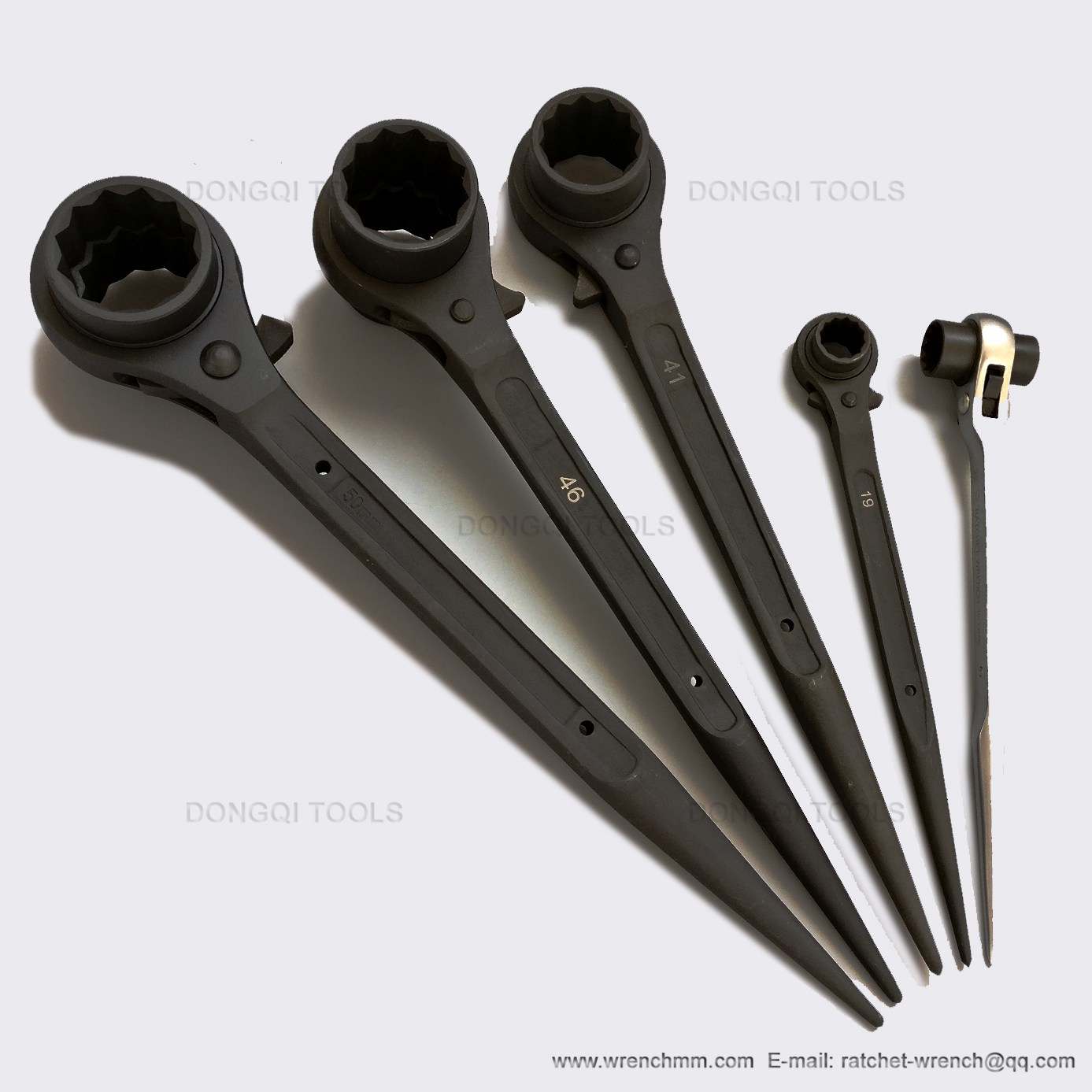 Ratchet Podger Spanner-Steel-Erecting-Scafffolding Wrench